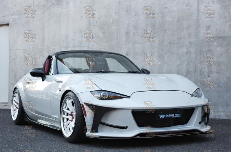 Garage Vary Winding Dancer Front Aero Bumper Canard Set FRP - Roadster ND5RC ND5RE Roadster RF NDERC NDERE